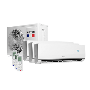 Trisplit reversible air conditioner (x3) - Air to Air heat pump (PAC)