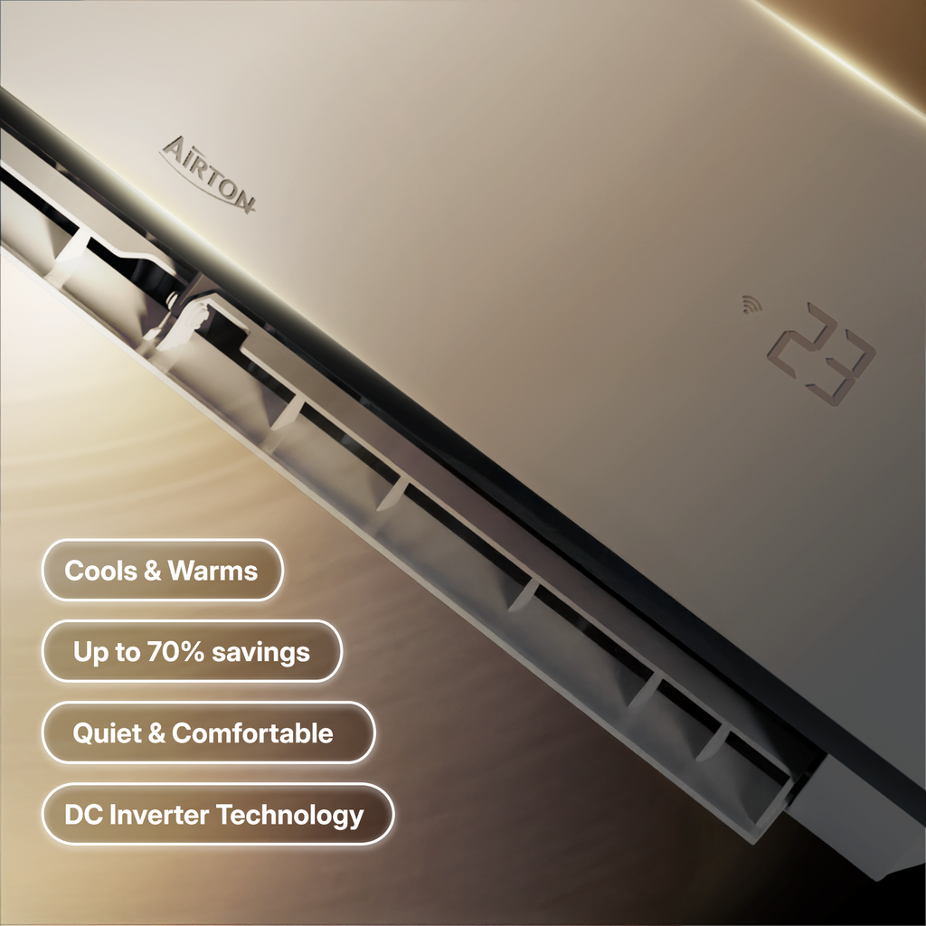 Smart Wall Mounted Split Air Conditioner with Heat Pump